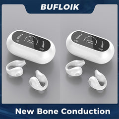 Bone Conduction Earphone Bluetooth 5.2 Ear Clip